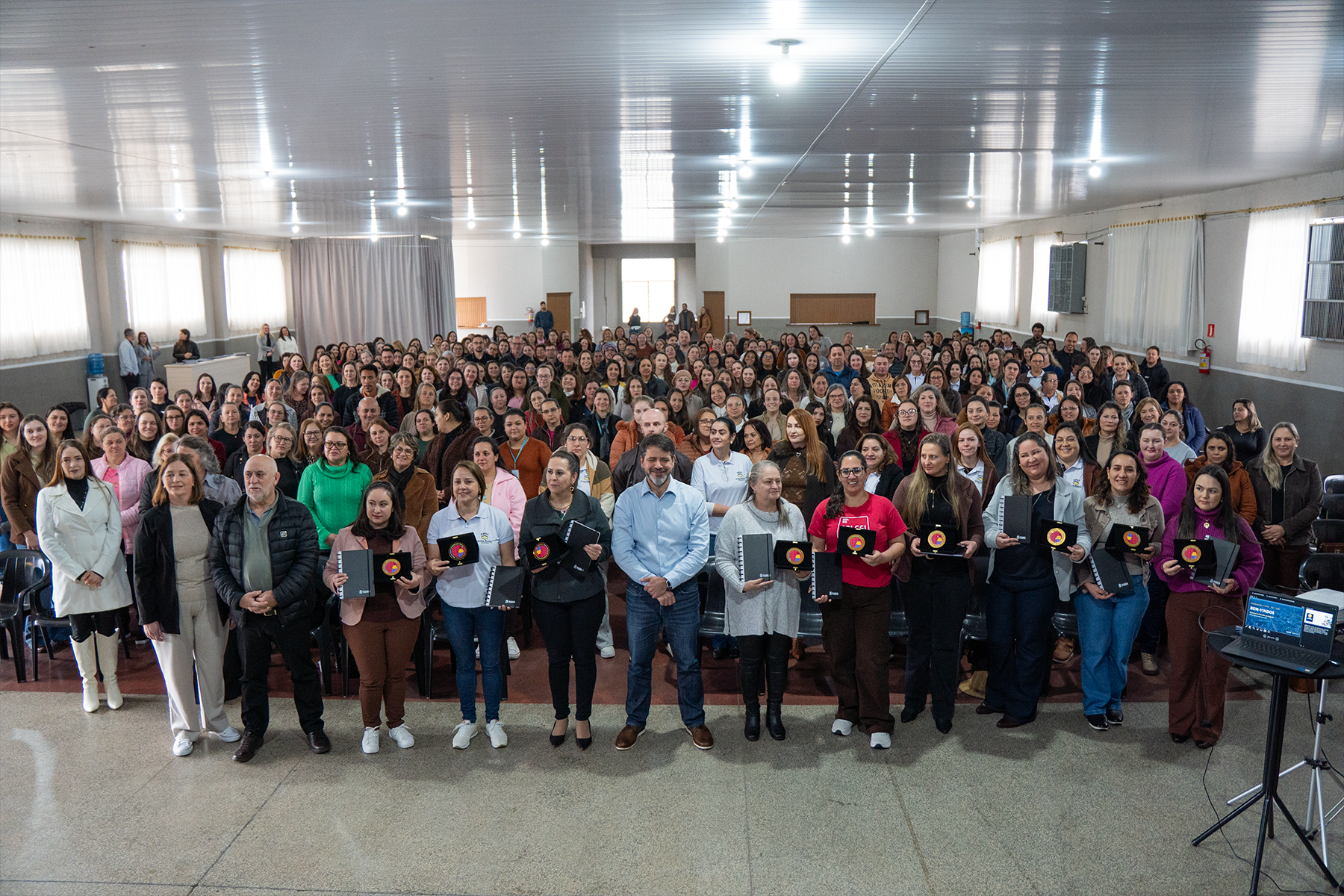 Educação de Turvo promove o Integra Edu e celebra Selo Ouro do MEC