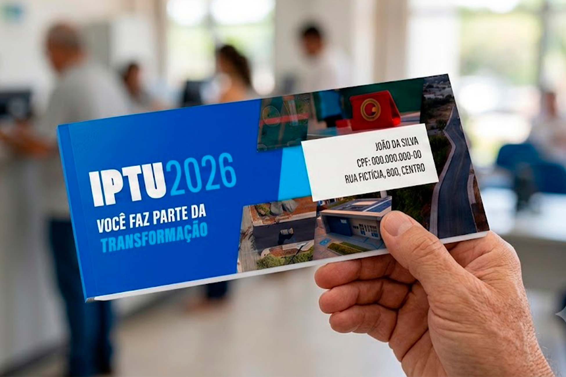 IPTU 2026 já está disponível para emissão ou retirada