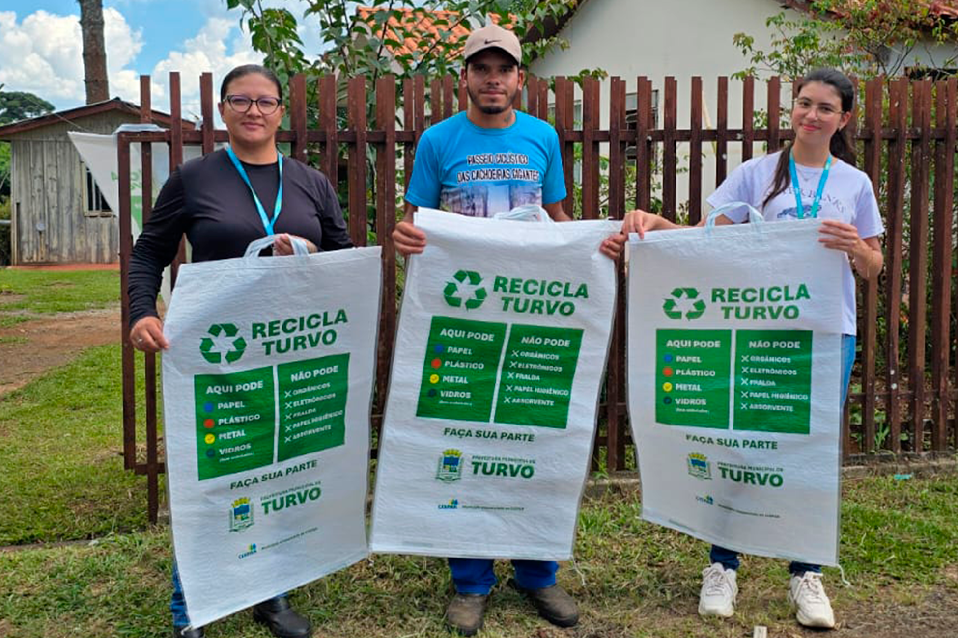 COLETA SELETIVA EM TURVO - Sua responsabilidade, nosso futuro!