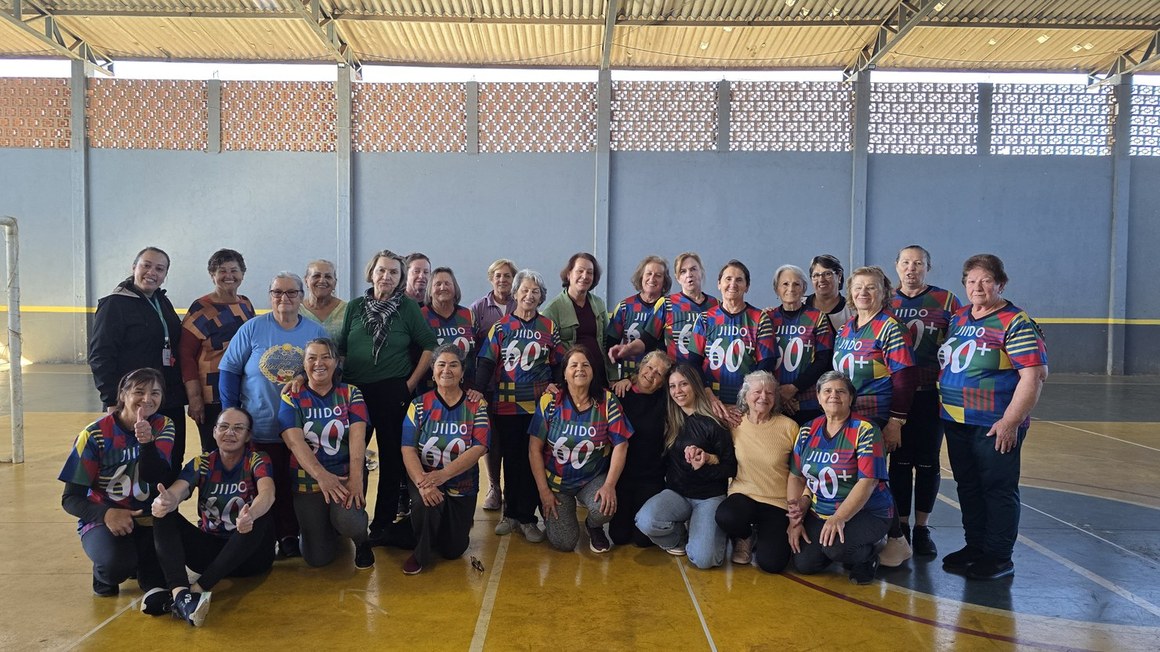 Com apoio da Prefeitura, atletas 60+ de Turvo disputam primeira etapa do JISP